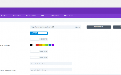 Personnaliser sa page de recherche avec Divi
